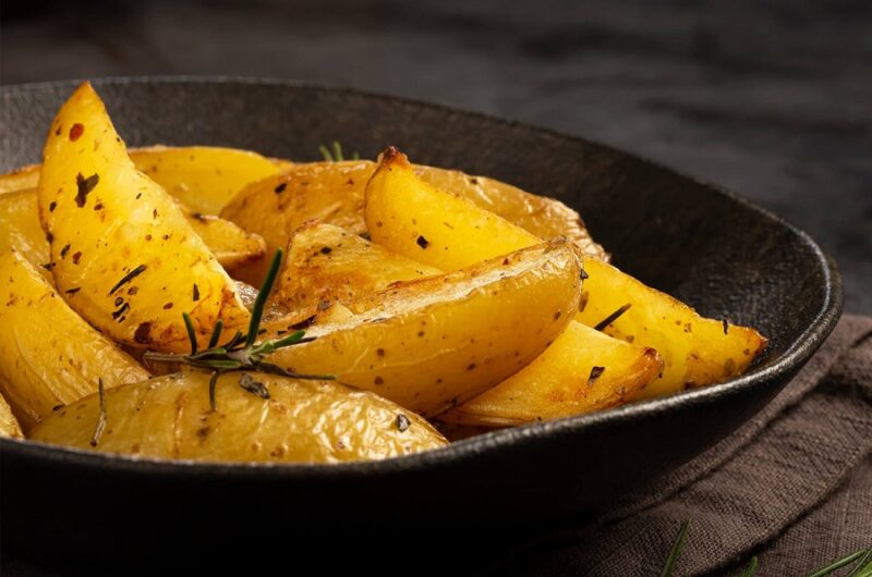 Batatas rústicas na Airfryer