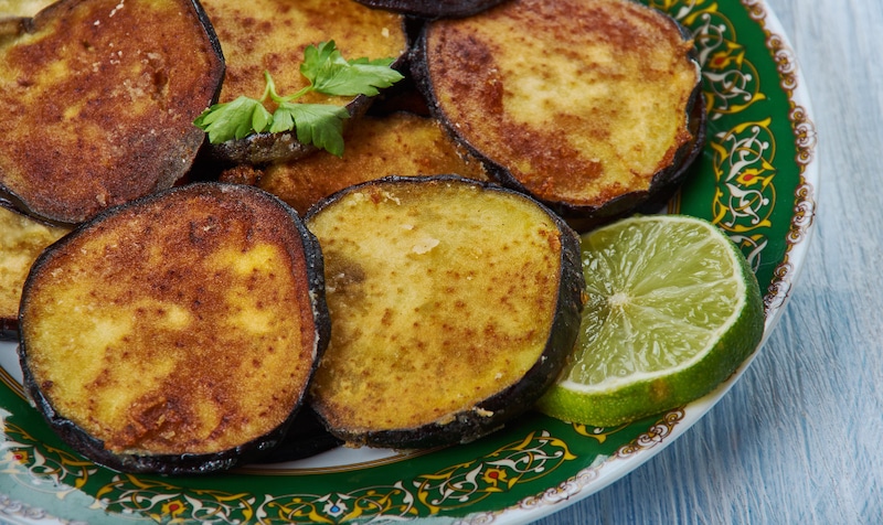 Berinjela à milanesa na Airfryer